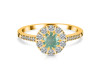 Kyanite (Green) Ring KYN-RDR-2281-G.