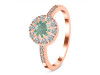 Kyanite (Green) Ring KYN-RDR-2281-G.