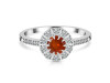 Kyanite (Orange) Ring KYN-RDR-2281-O.
