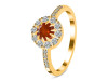 Kyanite (Orange) Ring KYN-RDR-2281-O.