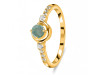 Kyanite (Green) Ring KYN-RDR-2292-G.
