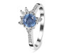 Kyanite & White Topaz Ring KYN-RDR-2406.