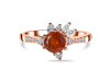 Kyanite (Orange) Ring KYN-RDR-2406-O.