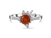 Kyanite (Orange) Ring KYN-RDR-2406-O.