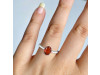 Kyanite (Orange) Ring KYN-RDR-249-O.