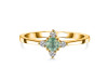 Kyanite (Green) Ring KYN-RDR-2541-G.