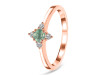 Kyanite (Green) Ring KYN-RDR-2541-G.