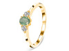 Kyanite (Green) Ring KYN-RDR-2542-G.