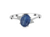 Kyanite & White Topaz Ring KYN-RDR-351.