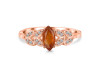 Kyanite (Orange) Ring KYN-RDR-355-O.