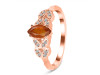 Kyanite (Orange) Ring KYN-RDR-355-O.