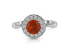 Kyanite (Orange) Ring KYN-RDR-364-O.