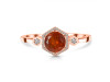 Kyanite (Orange) Ring KYN-RDR-373-O.