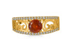Kyanite (Orange) Ring KYN-RDR-375-O.