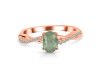 Kyanite (Green) Ring KYN-RDR-376-G.