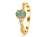Kyanite (Green) Ring KYN-RDR-376-G.