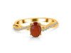 Kyanite (Orange) Ring KYN-RDR-376-O.