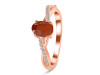 Kyanite (Orange) Ring KYN-RDR-376-O.