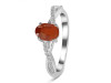 Kyanite (Orange) Ring KYN-RDR-376-O.