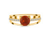 Kyanite (Orange) Ring KYN-RDR-377-O.