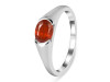 Kyanite (Orange) Ring KYN-RDR-381-O.