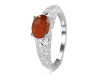 Kyanite (Orange) Ring KYN-RDR-385-O.