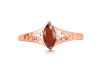 Kyanite (Orange) Ring KYN-RDR-386-O.