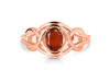 Kyanite (Orange) Ring KYN-RDR-387-O.