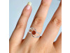 Kyanite (Orange) Ring KYN-RDR-391-O.