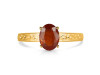 Kyanite (Orange) Ring KYN-RDR-394-O.