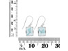 Close Out Larimar Earring LAR-CO-RDE-1136.