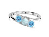 Close Out Larimar & Blue Topaz Ring LAR-CO-RDR-213-BTZ.