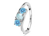 Close Out Larimar & Blue Topaz Ring LAR-CO-RDR-213-BTZ.