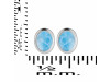 Larimar Stud Earring LAR-RDE-1107.