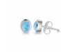Larimar Stud Earring LAR-RDE-1107.