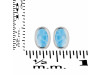 Larimar Stud Earring LAR-RDE-1108.