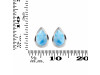 Larimar Stud Earring LAR-RDE-1111.