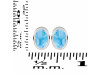 Larimar Stud Earring LAR-RDE-1112.