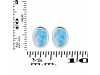 Larimar Stud Earring LAR-RDE-1113.