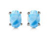 Larimar Stud Earring LAR-RDE-1143.