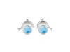 Larimar Stud Earring LAR-RDE-317.