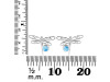 Larimar Stud Earring LAR-RDE-465.