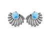Larimar Stud Earring LAR-RDE-71.