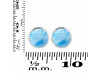 Larimar Stud Earring LAR-RDE-723.