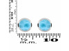 Larimar Stud Earring LAR-RDE-724.