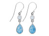 Larimar & Moonstone Earring LAR-RDE-798.