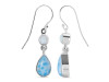 Larimar & Moonstone Earring LAR-RDE-798.