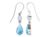 Larimar & Moonstone Earring LAR-RDE-801.