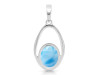 Larimar Pendant LAR-RDEP-116.