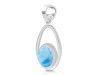 Larimar Pendant LAR-RDEP-116.